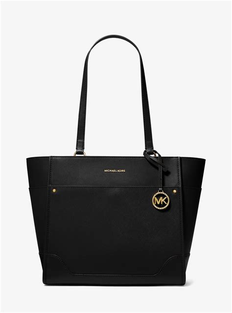 harrison large logo tote bag michael kors|harrison large leather bag.